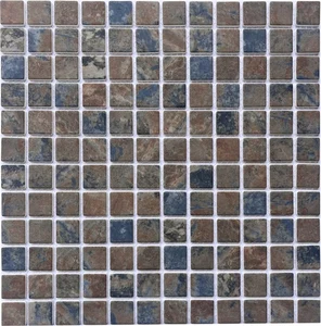 Мозаика Pixel Mosaic PIX761 Стекло (23x23 мм) 30x30 матовая