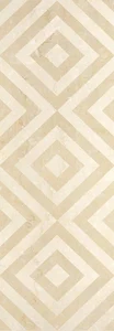 Плитка Love Tiles Plaza Diamonds Botticino 35x100 глянцевая