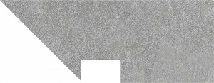 Kerama Marazzi Плинтус вертикальный правый Про Стоун серый DD2004/BSL/DV 9,5x24,3 матовый