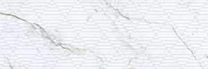 Плитка Porcelanite Dos 9547 Iguazu White Relieve PCD000047 30x90 матовая