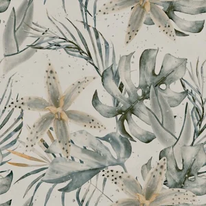 Керамогранит Porcelanite Dos Helsinki 1841 Bianco Decor Garden 100x100 матовый