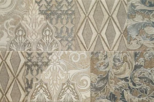 Панно Porcelanite Dos 7514 Comp. Gris Rex II 25x75 матовое