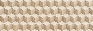 Декоративный элемент Porcelanite Dos 7514 Relieve Beige 25x75 матовый