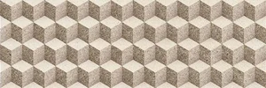 Декоративный элемент Porcelanite Dos 7514 Relieve Gris 25x75 матовый