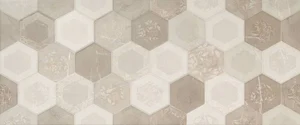 Декоративный элемент Porcelanite Dos Serie 8215 Crema Relieve Rodas 33,3x80 матовый