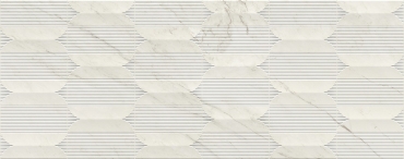 Декоративный элемент Porcelanosa Glem White Deco 100354919 60x150 рельефный