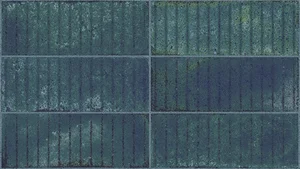 Декоративный элемент Porcelanosa Vetri Deco Blu 100314111 33,3x59,2 глянцевый