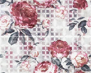 Панно Europa Ceramica Prada Classic Decor A/B 40x50 глянцевое