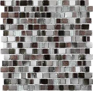 Мозаика JNJ Mosaic Precious Stones Emerald Mix 30,7x31,1 глянцевая