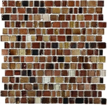 Мозаика JNJ Mosaic Precious Stones Garnet 30,7x31,1 глянцевая