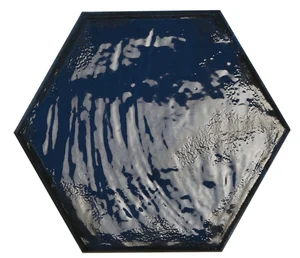 Керамогранит Prissmacer Rain Blue Hex 19,8x22,8 глянцевый