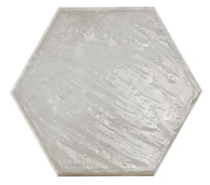 Керамогранит Prissmacer Rain Grigio Hex 19,8x22,8 глянцевый