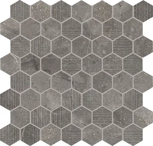 Мозаика Provenza Eureka Mosaico Esagona Moka EF4J 30x30 матовая