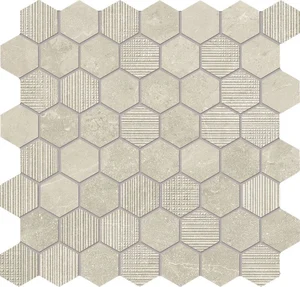 Мозаика Provenza Eureka Mosaico Esagona Sabbia EF4G 30x30 матовая