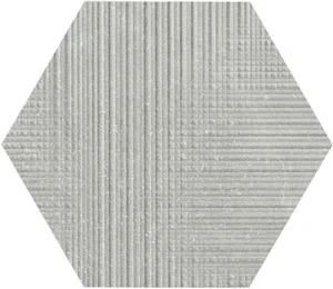 Декоративный элемент Provenza Eureka Tartan Esagona Grigio E037 19,3x22 матовый