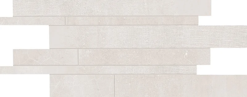 Мозаика Provenza Gesso Listelli Sfalsati Natural White E3EP 30x60 матовая