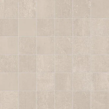 Мозаика Provenza Gesso Mosaico 5X5 Taupe Linen E3E5 30x30 матовая