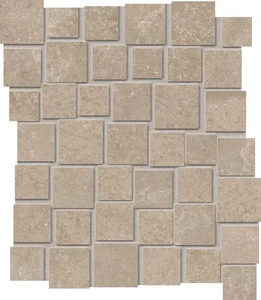 Мозаика Provenza Groove Mosaico Penta Nude Beige E3GF 28,7x33 матовая