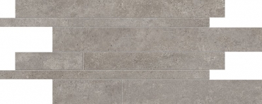 Мозаика Provenza Re-Play Concrete Listelli Sfalsati Dark Grey EKGL 30x60 матовая
