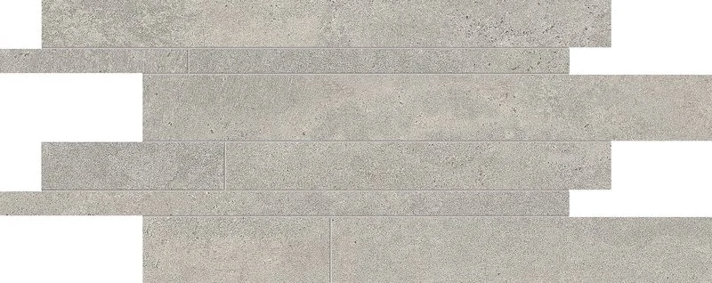 Мозаика Provenza Re-Play Concrete Listelli Sfalsati Grey EKGK 30x60 матовая