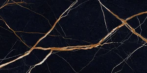 Керамогранит Provenza Unique Marble Sahara Noir Lappato EKT0 30x60 лаппатированный