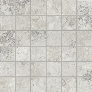 Мозаика Provenza Unique Travertine Mosaico 5X5 Ancient Silver Naturale EJE2 30x30 натуральная