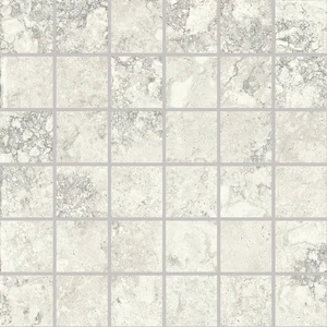 Мозаика Provenza Unique Travertine Mosaico 5X5 Ancient White Naturale EJE0 30x30 натуральная