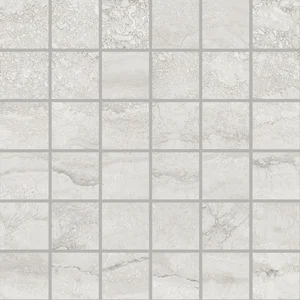 Мозаика Provenza Unique Travertine Mosaico 5X5 Vein Cut Silver Naturale EJDL 30x30 натуральная