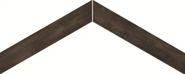Керамогранит Provenza Provoak Chevron Nero Bruciato 04PV9 9,2x54,2 матовый