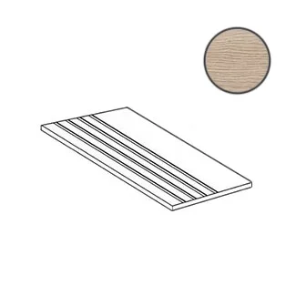 Ступень Provenza Provoak Gradino Sott. Bianco Sabbiato 74PV0R 33x120 матовая