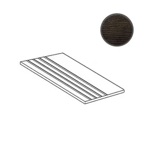 Ступень Provenza Provoak Gradino Sott. Nero Bruciato 74PV9R 33x120 матовая
