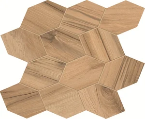 Мозаика Provenza Provoak Mosaico Turtle Quercia R30PV3 29,8x31,6 матовая