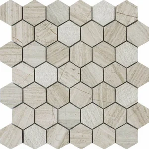 Мозаика Q-Stones QS-Hex012-3f-48H/10 30,5x30,5 матовая