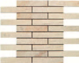 Клинкерная плитка Impronta Quarzite Dorada Mosaico B 30x30 матовая