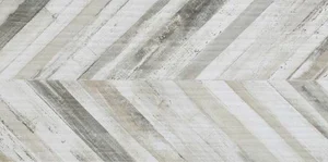 Керамогранит Ascot Rafters Chevron White Rett RFDC121R 60x120 матовый