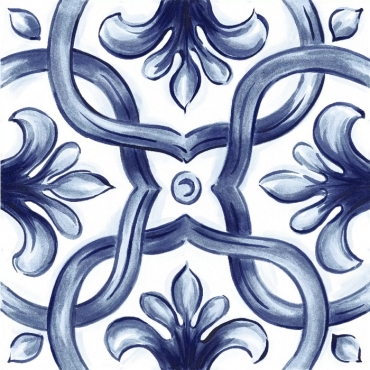 Керамогранит Ragno Amuri Decoro Maiolica Tappeto 2 Glossy RC8H 20x20 глянцевый