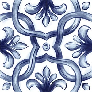 Керамогранит Ragno Amuri Decoro Maiolica Tappeto 2 Glossy RC8H 20x20 глянцевый