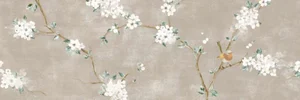 Декоративный элемент Ragno Mixed Rosa Decoro Fiori di Pesco B Rett. RA2C 40x120 матовый