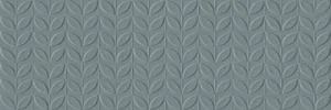 Плитка Ragno Vida Struttura Foglia 3D Azzurro Rett RA6R 30x90 матовая