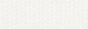 Плитка Ragno Vida Struttura Foglia 3D Bianco Rett RA6J 30x90 матовая