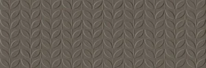 Плитка Ragno Vida Struttura Foglia 3D Fango Rett RA6Q 30x90 матовая