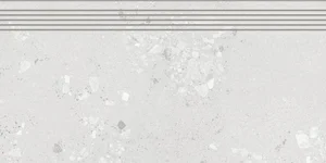Ступень Rako Castone White Grey DCP84855 40x80 матовая