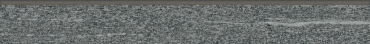 Бордюр Rako Vals Dark Grey DSAS3848 7,2x60 матовый