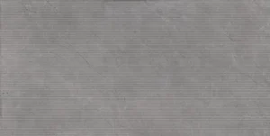 Керамогранит Realistik Fog Gris Linear Stonelo Carving 60x120 полированный