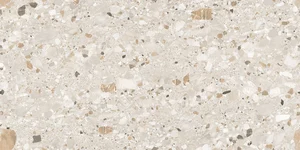 Керамогранит Realistik Terazzo Crema Carving 60x120 противоскользящий