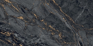Керамогранит Realistik Thea Black Grit Granula 60x120 лаппатированный