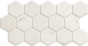 Керамогранит Realonda Hex Calacatta 26,5x51 матовый