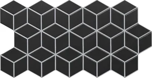 Керамогранит Realonda Rhombus Black 26,5x51 матовый