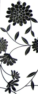 Декоративный элемент Azulejos Alcor Reims Decor Bano 20x50 глянцевый