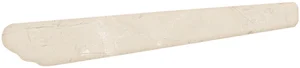 Бордюр Exagres Rem. Marbles Crema Marfil Izquerrdo 3x33 матовый